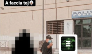 Si consegna alla Polizia Massimiliano Esposito