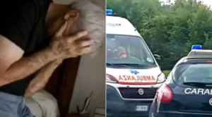 Tenta di uccidere i padre