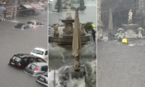 Un uomo è morto a Catania per il nubifragio