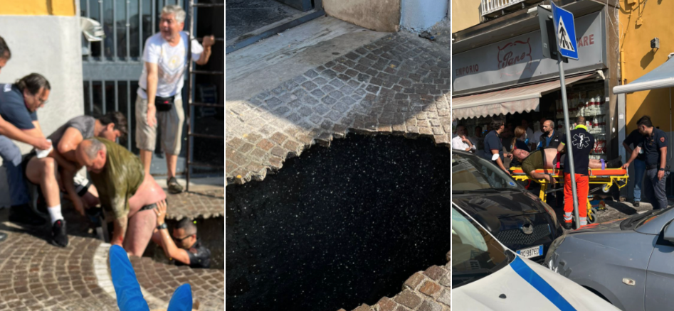 Voragine a Posillipo