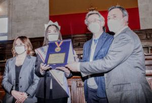 Zeudi Di Palma ricevuta