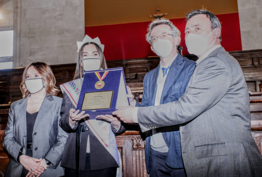 Zeudi Di Palma ricevuta