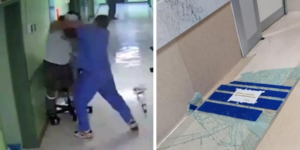 aggressione ospedale aversa