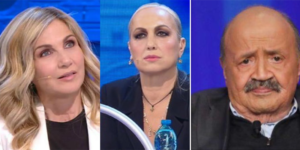 Scontro tra la Celentano e la Cuccarini, interviene Costanzo: "Non mi piace dirlo ma devo farlo"