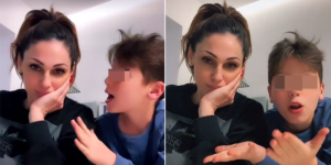 anna tatangelo e figlio andrea