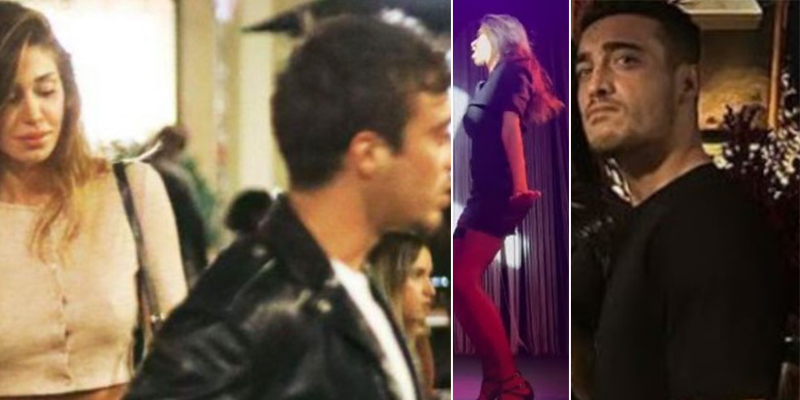 antonino e belen cena assieme amici