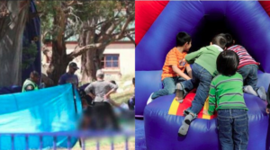 bambini morti gonfiabili australia