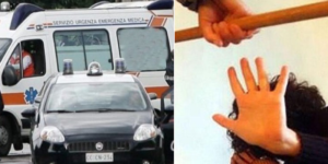 bastonate la moglie ponticelli