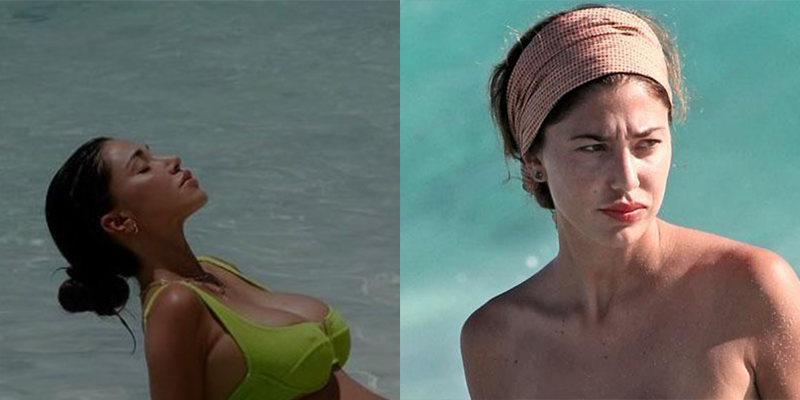 Belen Rodriguez bersagliata mentre è alle Maldive, la risposta: "Smetti di seguirmi"