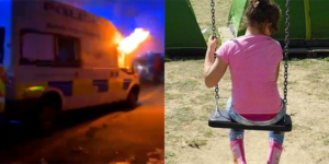 bimba strangolata corda altalena