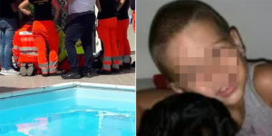 bimbo muore annegato piscina