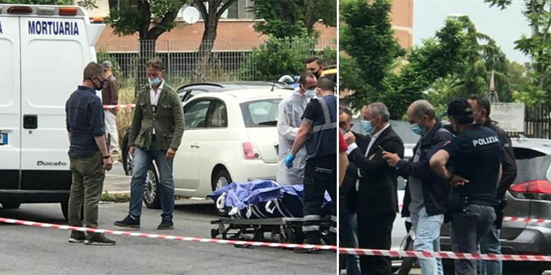 cadavere ritrovato valigia roma