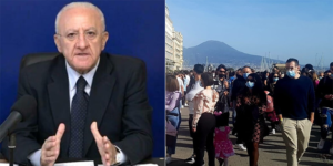 Campania arancione, possibile cambio colore per la Regione. De Luca: "Era inevitabile"