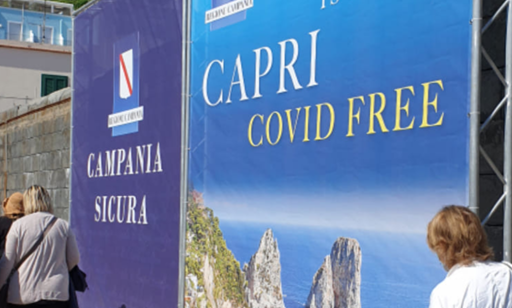 Capri diventa isola Covid free, l'annuncio di De Luca: "L'isola è immunizzata"