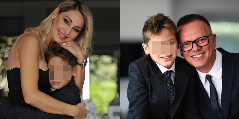 comunione figlio anna tatangelo gigi d'alessio