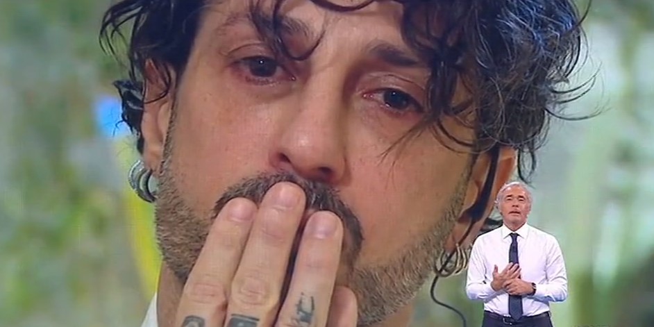 corona in lacrime da giletti