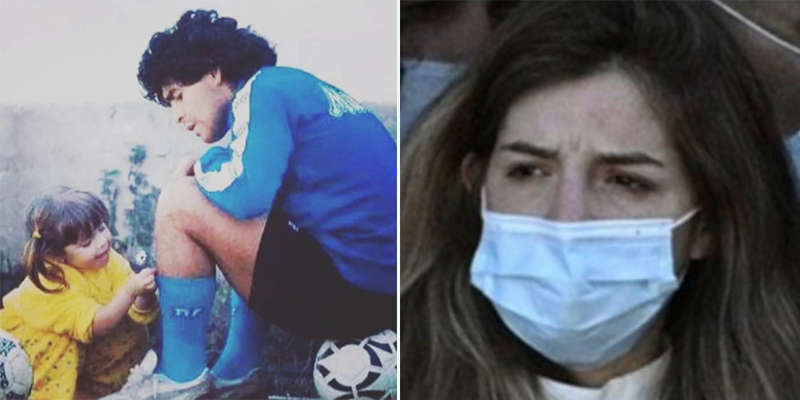 Il messaggio di Dalma Maradona per il padre: "Sono distrutta, aspettami ci rivedremo"