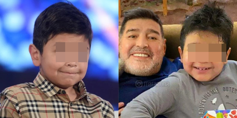 Maradona, il piccolo Dieguito piange tutte le notti: il dolore del figlio del Diez