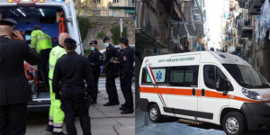 donna aggredisce sanitari