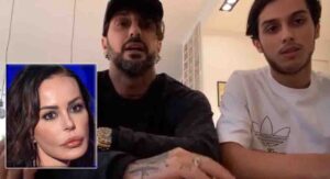 Fabrizio Corona risponde a Nina Moric con Carlos: "Ti ho costretto a vivere in questa casa?"