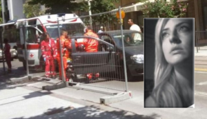 federica d'angelo cade scale muore