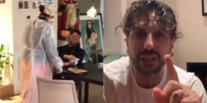 Immagini di Corona ferito e soccorsi in casa, arriva il chiarimento: "Si confonde la realtà"