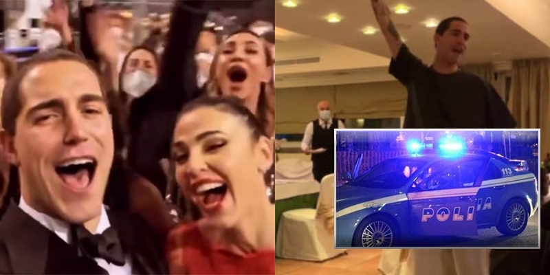 Guai alla festa della finale del GFVip, arriva la Polizia: "E' un assembramento, separatevi"
