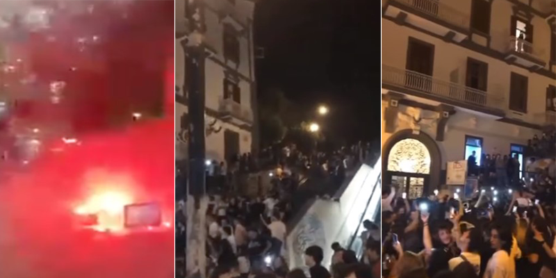festeggiamenti napoli notte prima degli esami