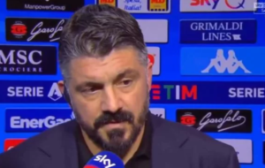 Il Napoli vince ma Gattuso ha 'l'amaro in bocca': "Non mi sento a mio agio, sono deluso"