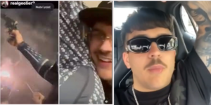 geolier video pistola risponde rapper