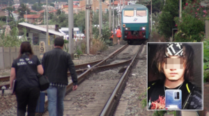 giulio si lancia sotto il treno