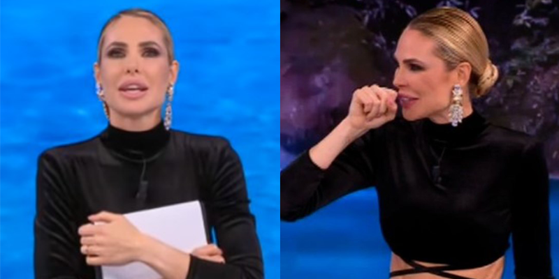 ilary blasi gaffe a l'isola dei famosi