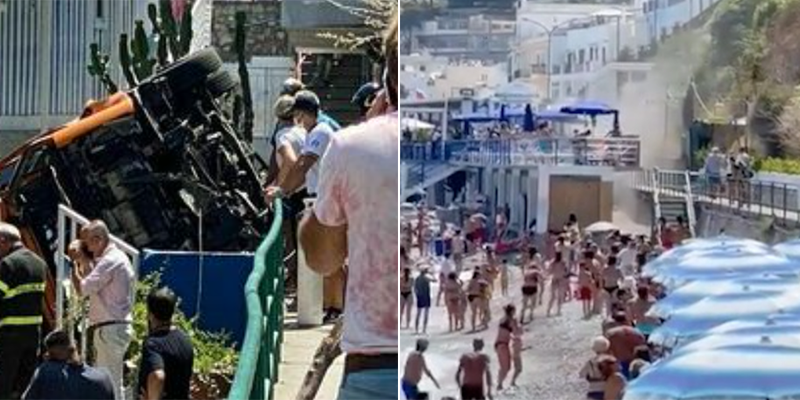 incidente capri parla testimone