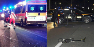 incidente monopattino due morti