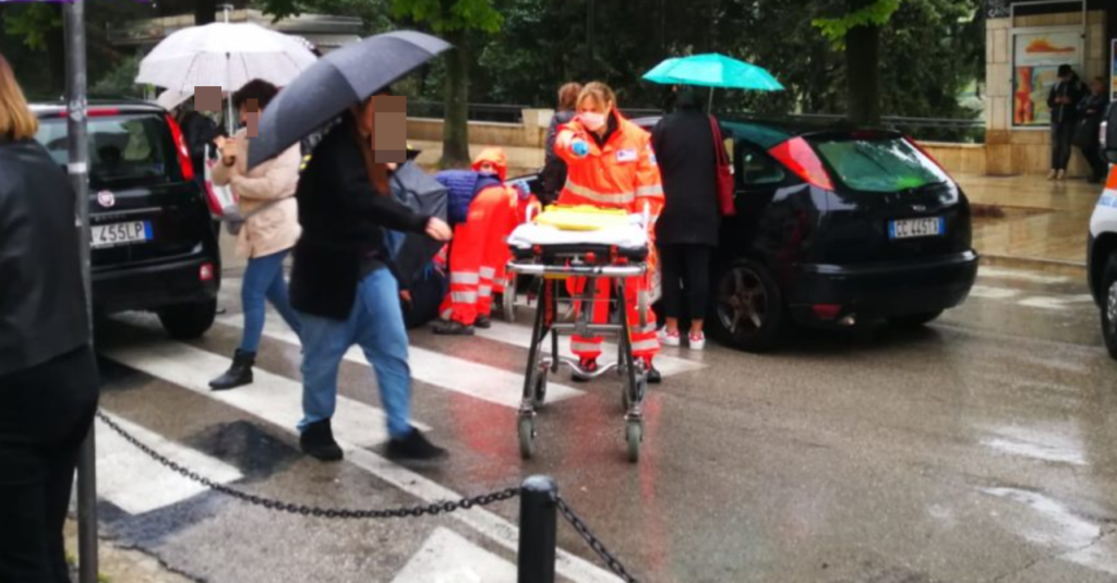 investito e ucciso strisce