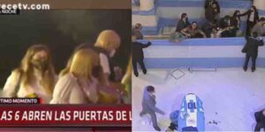 Giannina e Dalma Maradona alla camera ardente, lo strazio e le lacrime dei tifosi