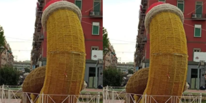 luminaria lumaca napoli simbolo fallico