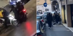 madre minore rider aggredito