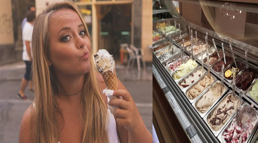 mangia gelato shock anafilattico roma