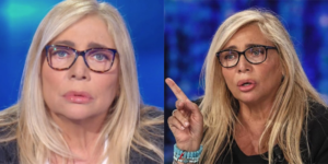 mara venier arrabbiata