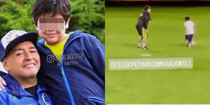 messaggio dieguito fernando per maradona