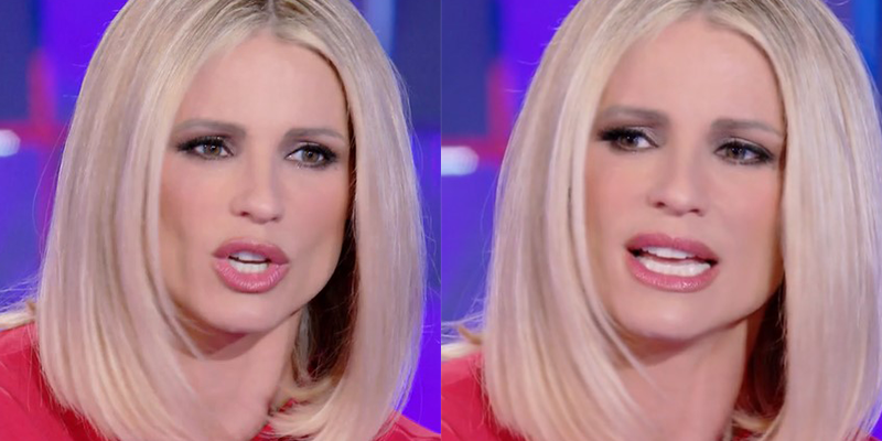 michelle hunziker sofferenza