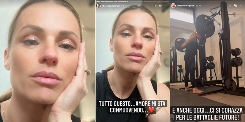 michelle hunziker parole compleanno