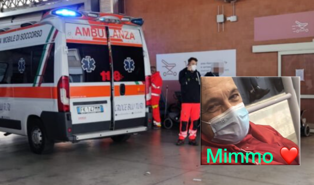 mimmo volontario croce rossa morto