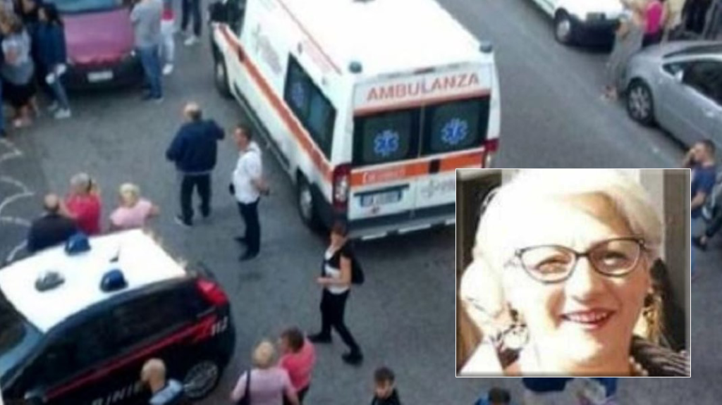 Si è sporta ed è precipitata nel vuoto. E' deceduta in pochi minuti. Lascia il marito e due figli, un ragazzo e una ragazza. Indagano carabinieri di Torricella Peligna e della compagnia di Lanciano