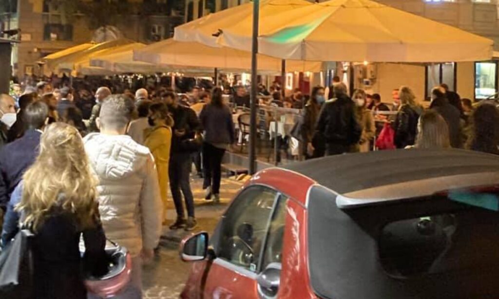napoli pre zona rossa come la vigilia