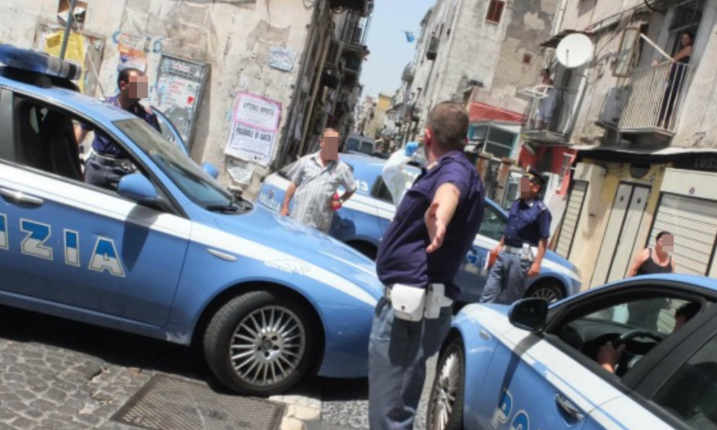 operai feriti quartieri spagnoli