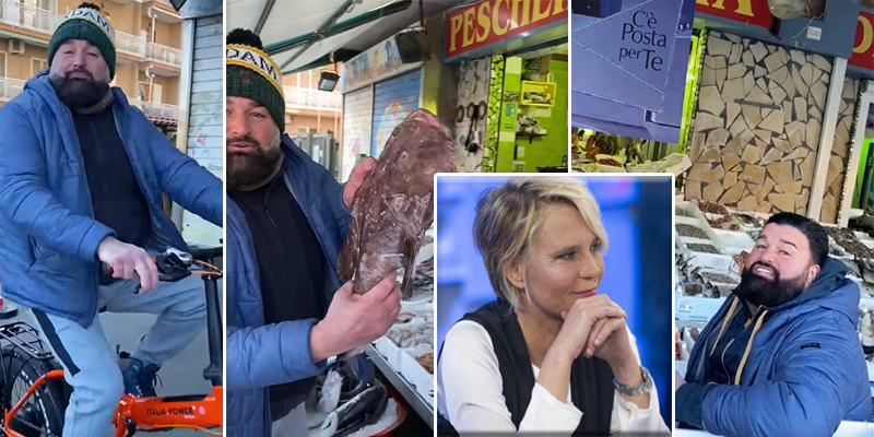 peppe di napoli messaggio maria de filippi