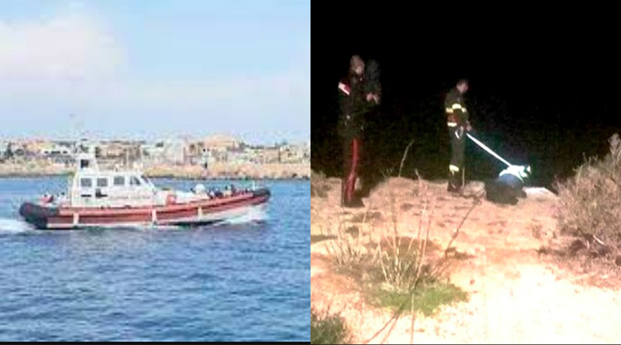 poliziotto napoletano morto lampedusa