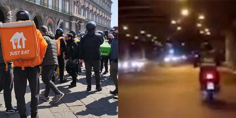 In centinaia in strada per chiedere di tornare a lavorare Dopo un dialogo con le forze dell'ordine, una parte di corteo ha proseguito la manifestazione